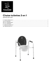 Thuasne 3-in-1 Commode Mode d'emploi