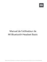 Mi Mi Bluetooth Headset Basic Manuel utilisateur