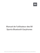 Mi Mi Sports Bluetooth Earphones Manuel utilisateur
