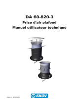 Skov DA 60-820-3 roof inlet Technical User Guide