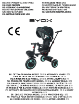 byox Tricycle Orion pink Mode d'emploi