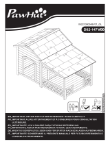 PawHut D02-147V00LG Assembly Instructions