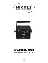 Nicols X-line 5K RGB Le manuel du propriétaire