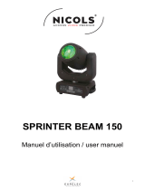 Nicols SPRINTER BEAM 150 Le manuel du propriétaire