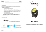 Nicols WP 600 Z Le manuel du propriétaire