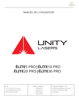 UNITY Lasers ELITE 10 PRO FB4 Le manuel du propriétaire