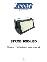 Nicols STROB 1000 LED Manuel utilisateur