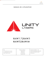 UNITY Lasers RAW 1.7 Le manuel du propriétaire