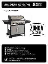 Mayer Barbecue MGG-1401-S PRO Mode d'emploi