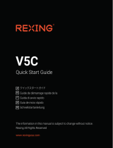 REXING V5C Guide de démarrage rapide
