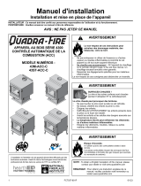Quadra-Fire 4300 Step Top Wood Stove Guide d'installation
