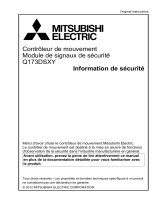 Mitsubishi Electric CONTRÔLEUR DE MOUVEMNETMITSUBISHIModule de signaux de sécurité Q173DSXY Le manuel du propriétaire