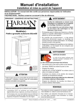Harman Allure50 Pellet Stove Guide d'installation