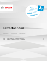 Bosch DWK065G60/01 User manual and assembly instructions