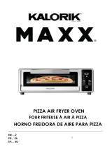 KALORIK MAXX Pizza Air Fryer Oven Manuel utilisateur