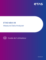 ETAS MDA Manuel utilisateur