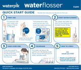 Waterpik WP-952 Guide de démarrage rapide