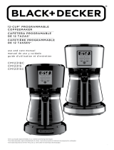 Black and Decker Appliances CM1231BC CM1231S CM1231SC  Mode d'emploi