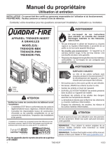 Quadra-Fire Trekker Series Pellet Insert Le manuel du propriétaire
