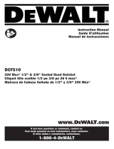 DeWalt DCF510B Manuel utilisateur