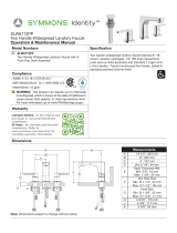 Symmons SLW6712MBPP Guide d'installation