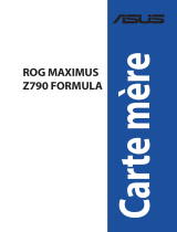 Asus ROG MAXIMUS Z790 FORMULA Manuel utilisateur