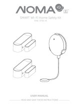 NOMA iQBattery-Operated Smart Wi-Fi Home Safety Kit