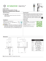 Symmons SLS6712PPDP4 Guide d'installation
