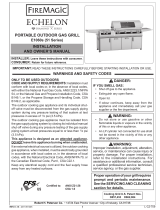 Fire Magic Echelon Analog Black Glass Stand Alone Grill Manuel utilisateur
