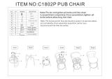 Baxton Studio CA1802-Grey-BS Assembly Instructions