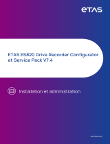 ETAS ES820 Mode d'emploi
