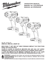 Milwaukee M18 FUEL Cordless Mid-Torque Impact Wrench Le manuel du propriétaire