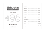 Srhythm M1 Manuel utilisateur