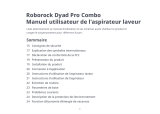 Roborock Dyad Pro Combo Le manuel du propriétaire