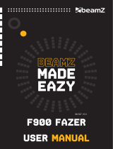 Beamz F900 Le manuel du propriétaire