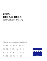 Zeiss DTC Adapter Mode d'emploi