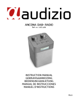 audizio Ancona Portable DAB+ Radio Le manuel du propriétaire