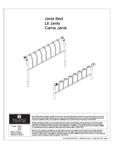 Hillsdale Furniture Janis Metal Bed Le manuel du propriétaire