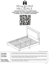 Hillsdale Furniture Anchorage Upholstered Bed Le manuel du propriétaire