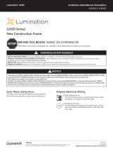 Lumination LRXD Series Disk Downlight Guide d'installation