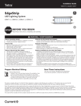 Tetra Edgestrip LED Signage Guide d'installation