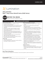 Lumination RLB Series Gen 2 LED Strip Retrofit Luminaire Guide d'installation