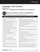 Lumination LRX Series LED Luminaire EMBB Retrofit Guide d'installation