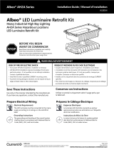 Albeo AH2 Series Hazardous Locations Heavy Industrial High Bay Retrofit Kit Guide d'installation