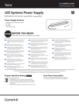 Tetra 24V GEPS24W-80 Signage Power Supply Guide d'installation