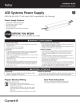 Tetra 12V GEPS12D-60U Signage Power Supply Guide d'installation