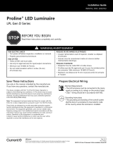 Lumination LPL Series Recessed Troffer Guide d'installation