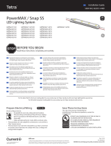 Tetra PowerMAX and Snap SS LED Signage Guide d'installation