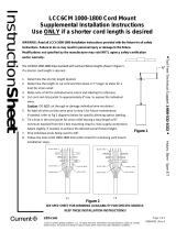 Lumination LCC 6" 1000-1800lm Cord Mt Supplemental Guide d'installation