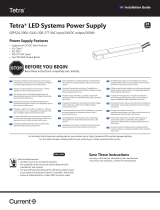 Tetra 24V GEPS24-200U-GLX2 Signage Power Supply Guide d'installation